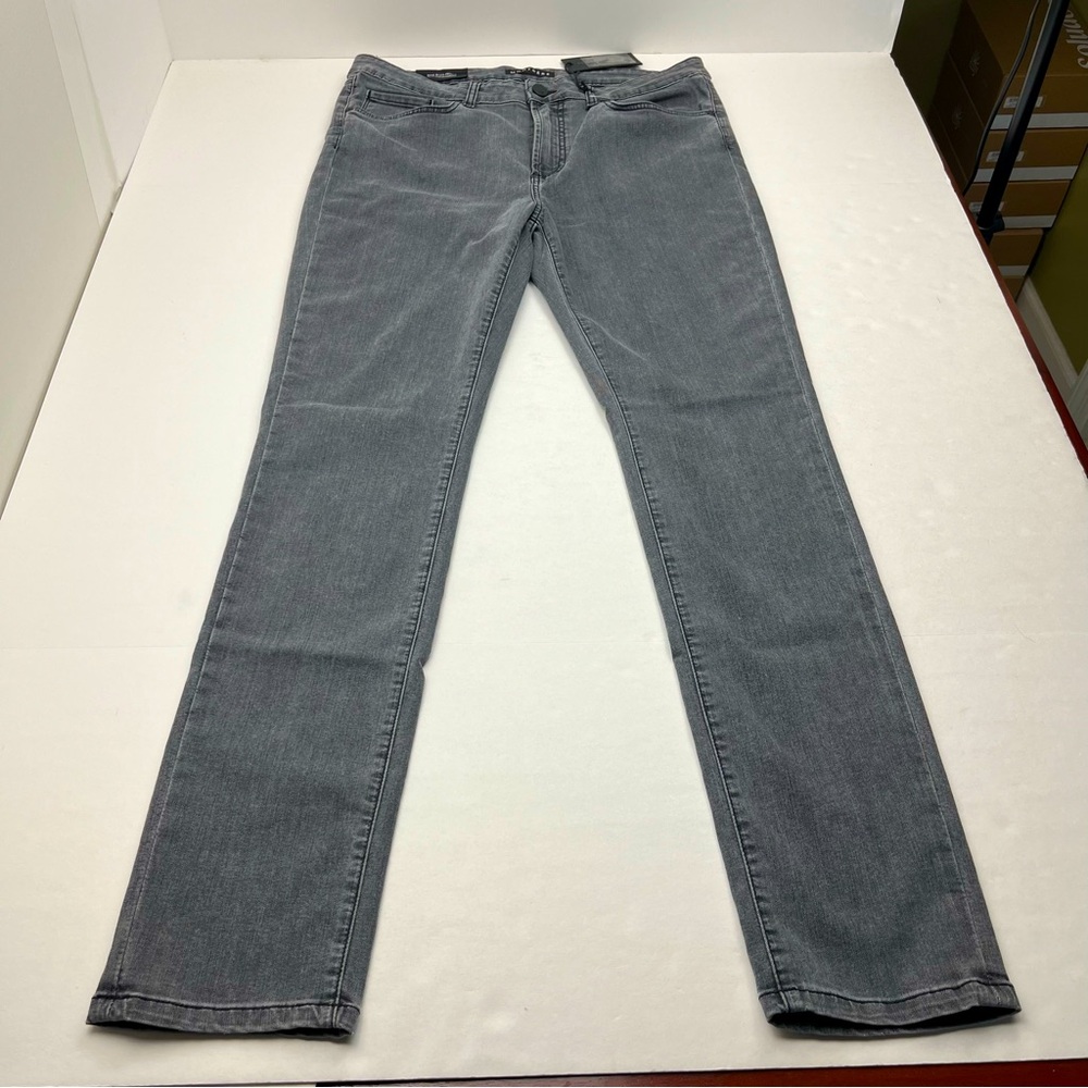 Monfrere Greyson Skinny Faded Black Grey‎ Gray Denim Jean Mens Size 36 NEW
